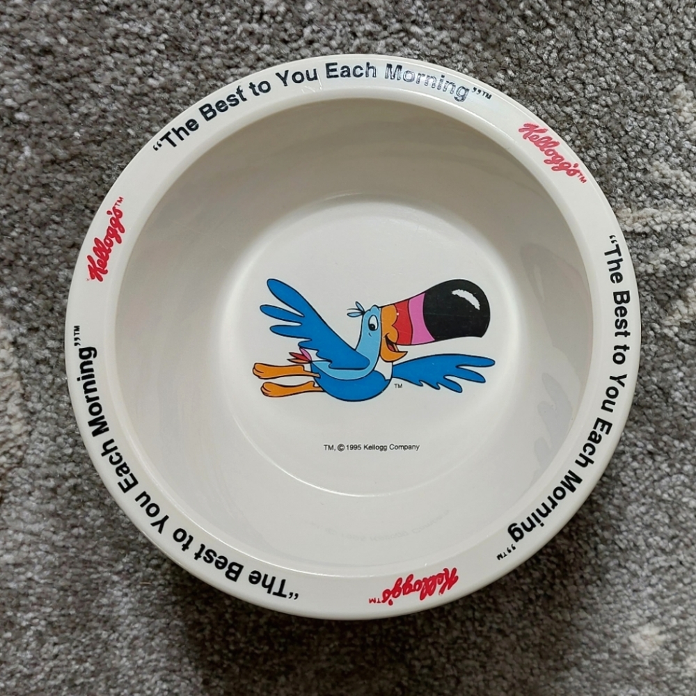 Vintage/ Retro Kellogg's Cereal Bowls - Picture 4 of 11